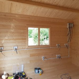 Domestic Electrical Installation Shed Outhouse Grange Electrical