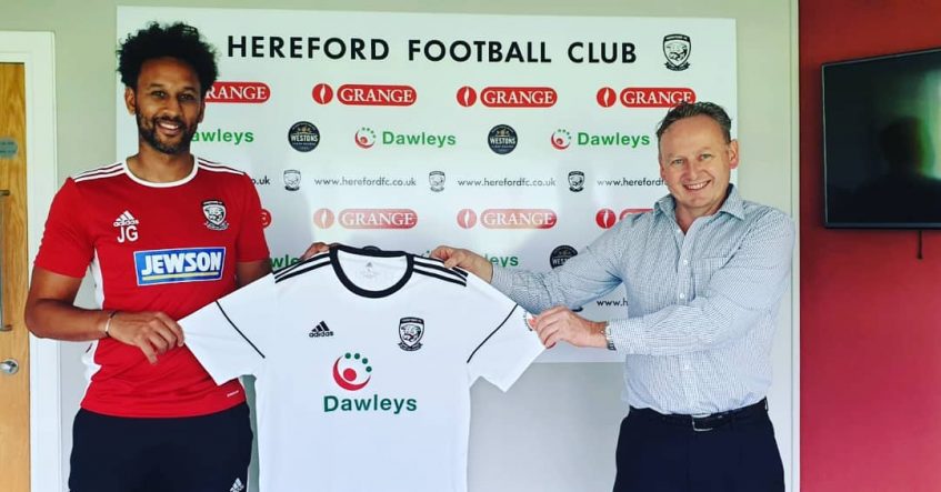 Grange announce new sponsorship deal with Hereford FC